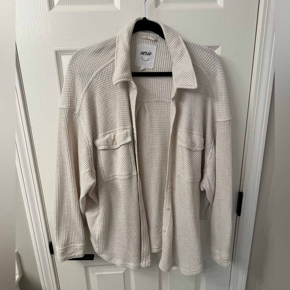 Aerie Anytime Fave Waffle Shirt